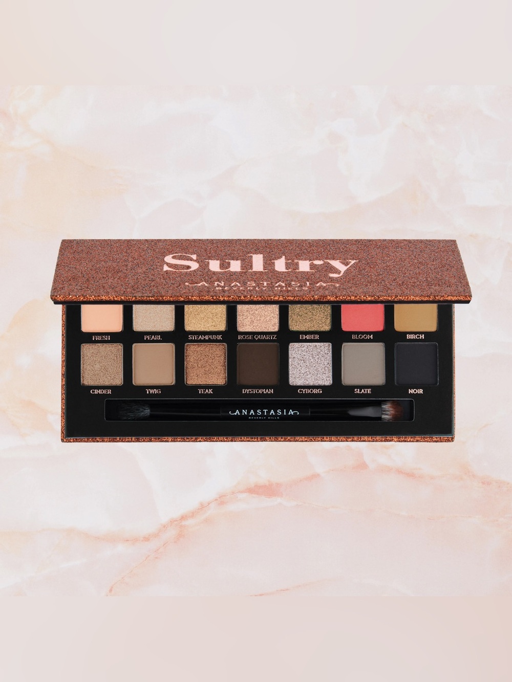 Anastasia Beverly Hills Sultry Eyeshadow Palette - Brown, Gold & Neutral Shades